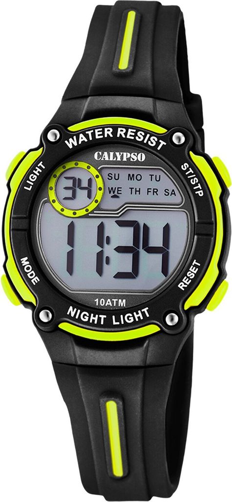 Calypso K6068/5 Kinder- und Jugenduhr Digital Schwarz/Gelb 1