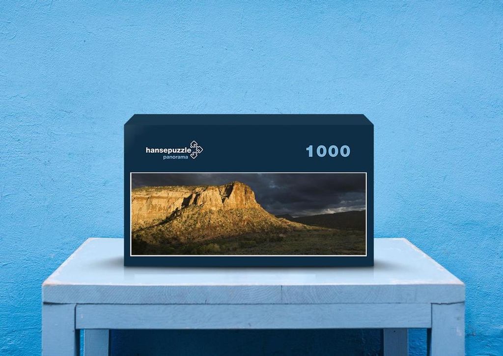 hansepuzzle 30312 - Sonnenuntergang Puzzle, 1050 Teile, Reisen, 60,0 x 46,0cm mit hochwertiger Aufbewahrung, Kartonbox & Beutel