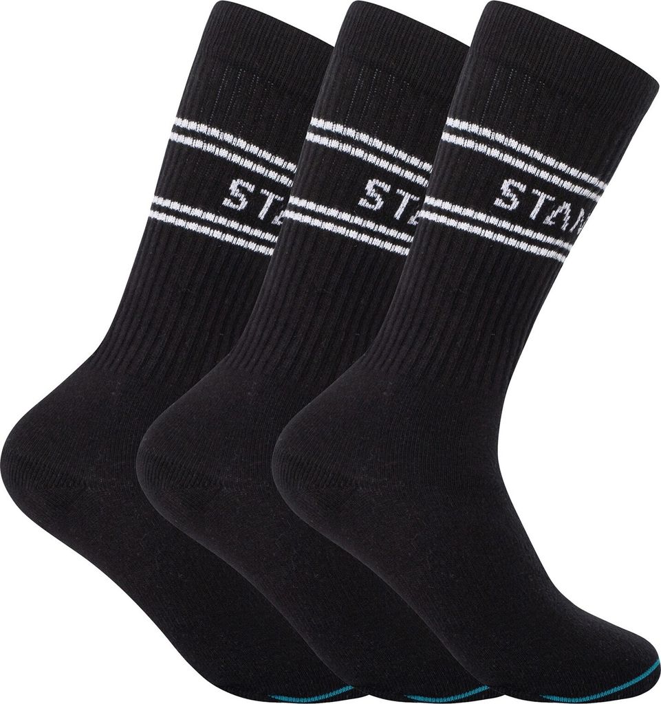 Stance 3er-Pack Casual Basic Socken, Schwarz L Produktbild 