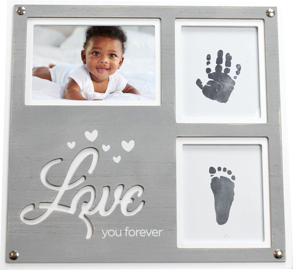 Happy Hands Vintage Frame Print Kit "Liebe dich für immer"