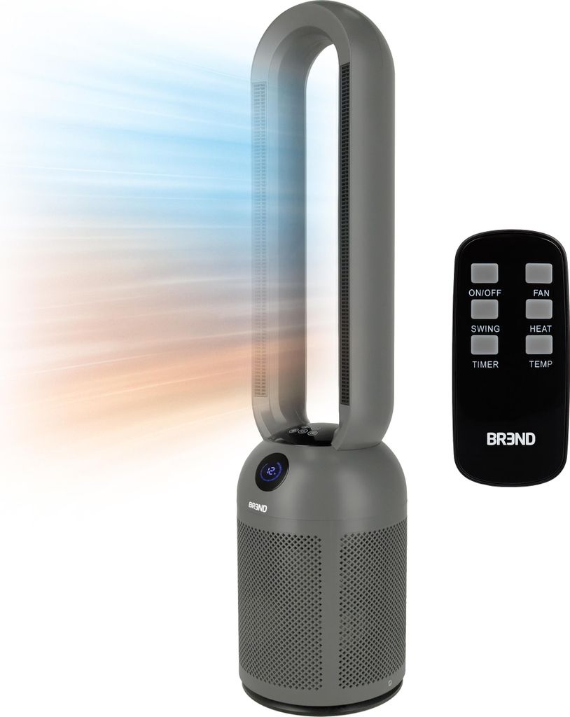 BREND BR-2243 Ventilatorheizung ohne Flügel - 2200 Watt - Flügellos