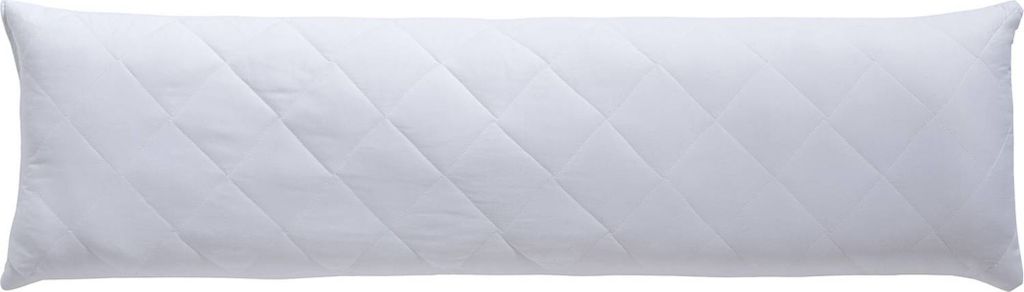 Seitenschläferkissen gesteppt 40x145 cm Atmungsaktives Stillkissen Alergiker geeignet