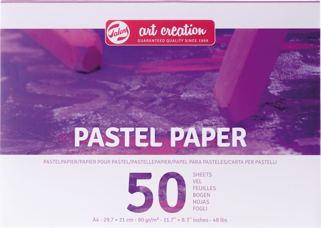 Talens 9319002M, Kunstpapier, 90 g/m², 50 Blätter Produktbild 