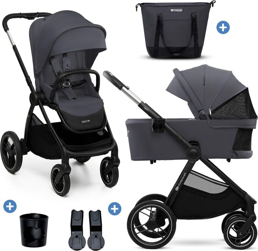 Kinderkraft KINDERKRAFT universalus vežimas 2IN1 NEA 2.0, Image du produit 