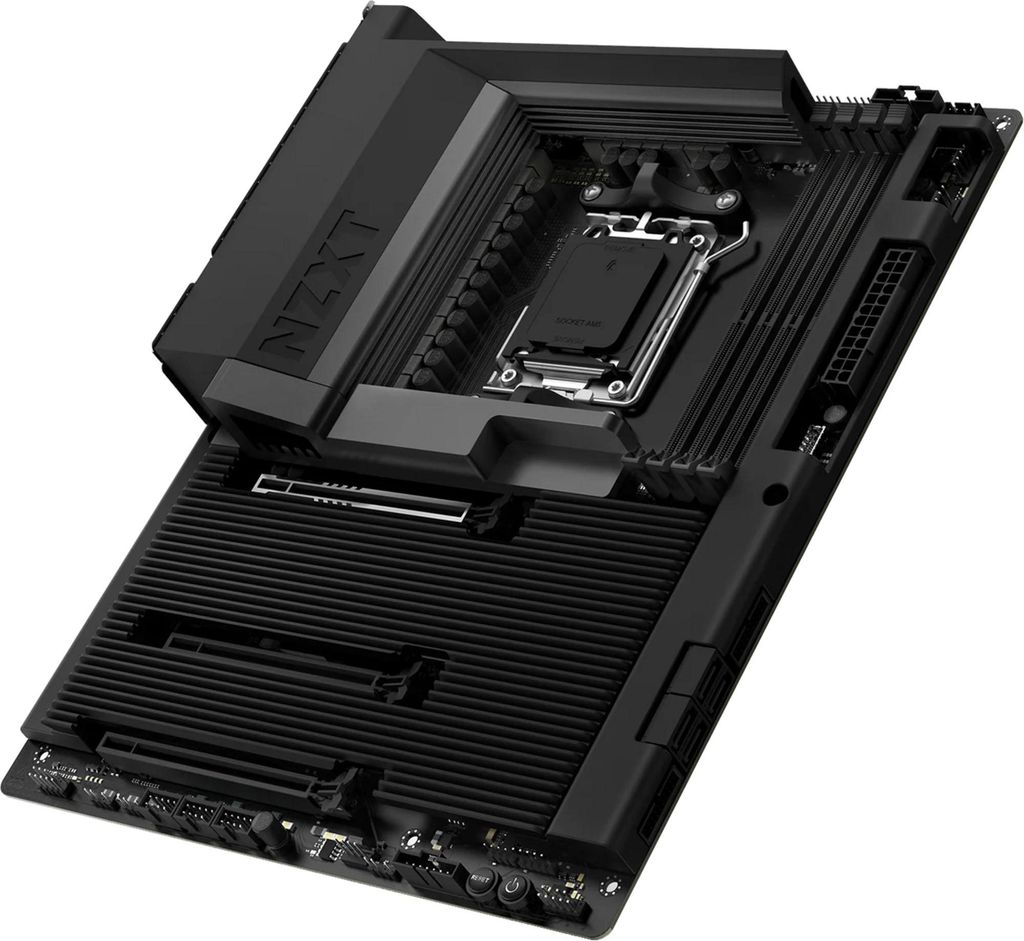 NZXT N7 B850 - Motherboard - ATX - Socket AM5 - AMD B850 Chipsatz - USB-C 3.2 Gen 2x2, USB 3.2 Gen 1, USB 3.2 Gen 2, USB-C 3.2 Gen2 - 2.5 Gigabit L...
