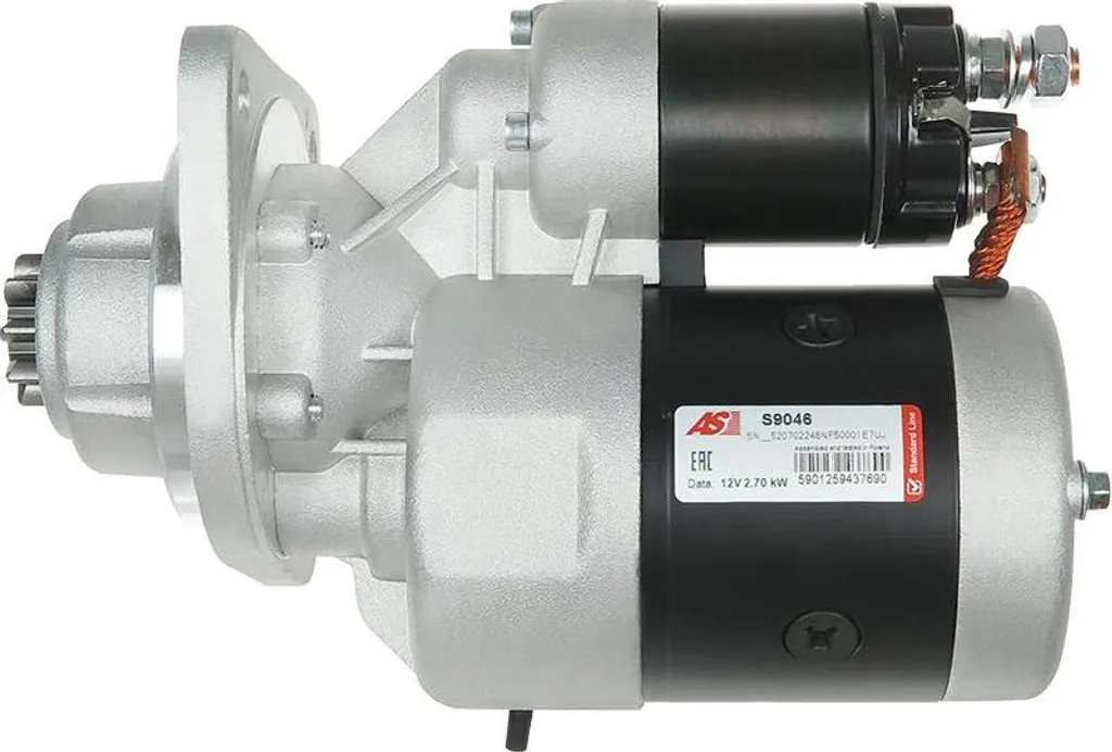 Carter de démarreur renforcé 554 743 anti-vibration et durable
