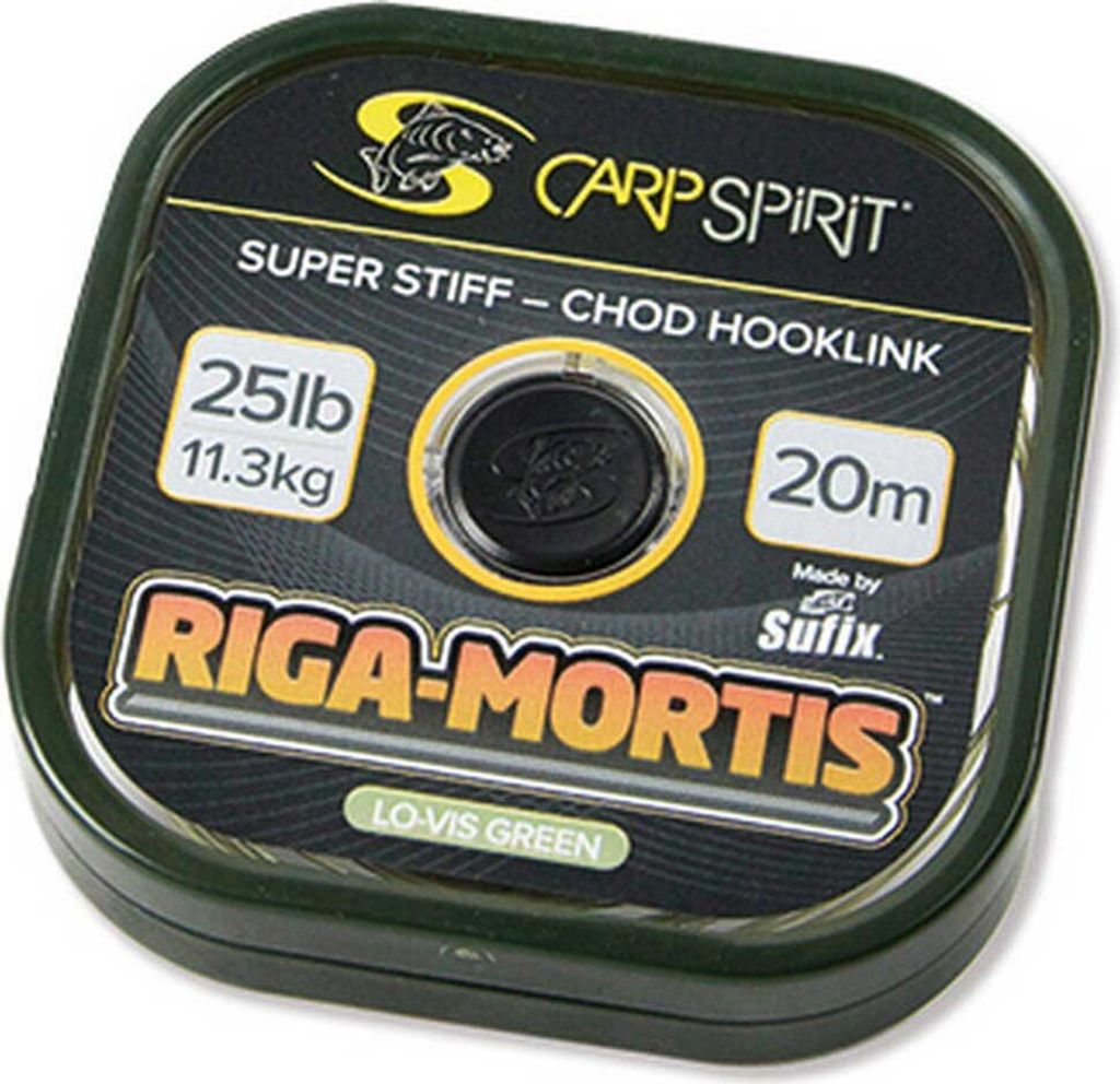 Carp Spirit Riga-mortis Karpfenlinie 20 M Grün 20 Lbs Grün 20 Lbs
