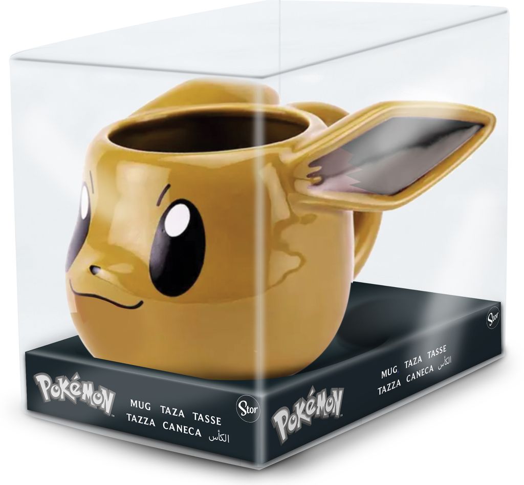 Pokémon 3D Tasse Evoli 385 ml Immagine del prodotto 