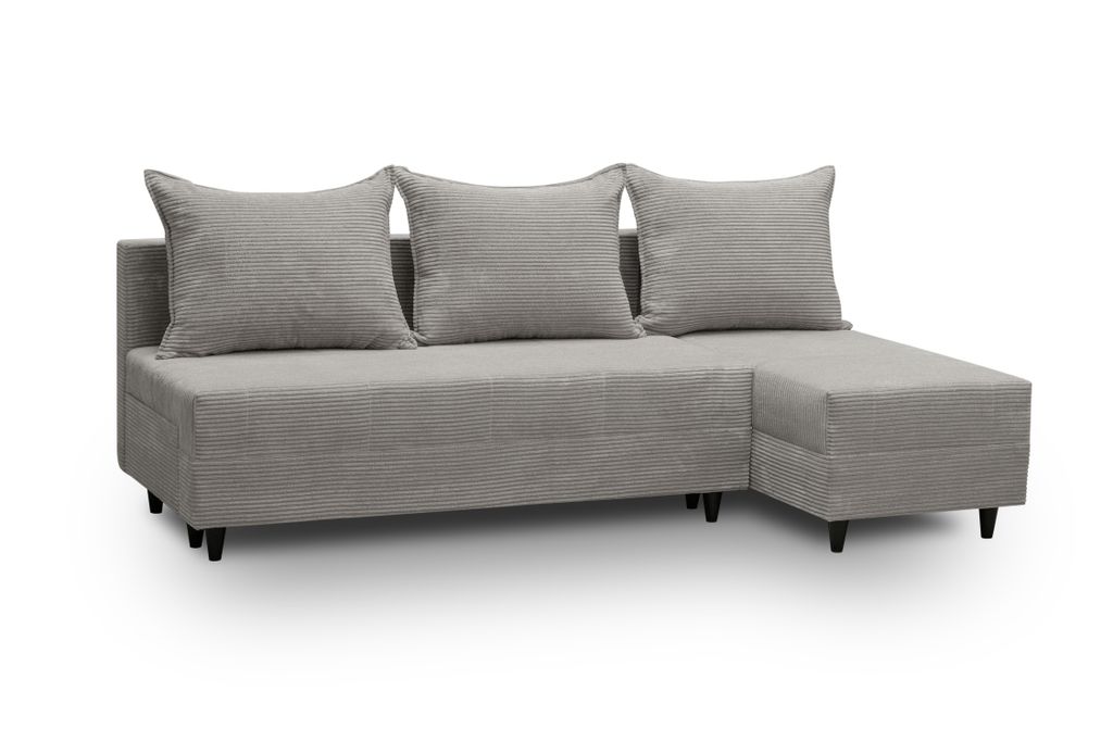 ROKSA Schlafsofa – beige, rechts