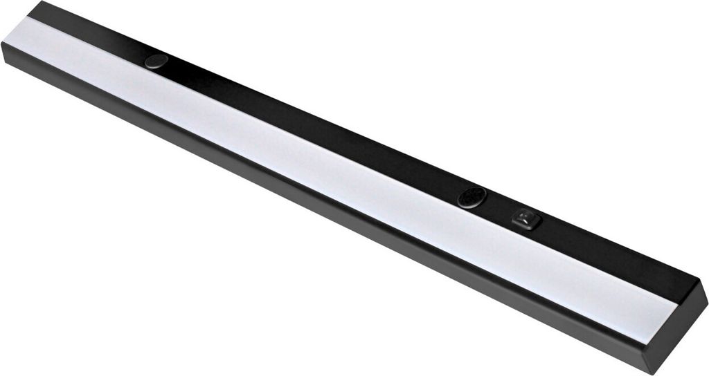 THEBO LED E 901 Einzelleuchte 4000 K in SCHWARZ - Länge 900 mm