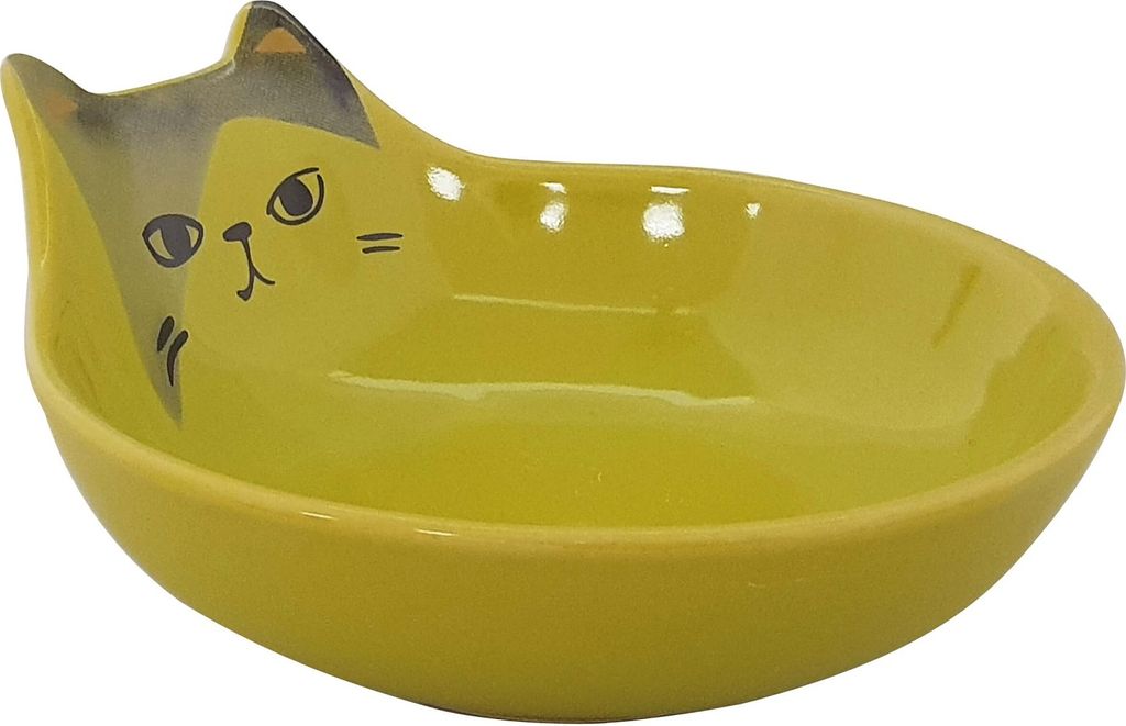 Nobby Katzen Keramik Schale Kato grün