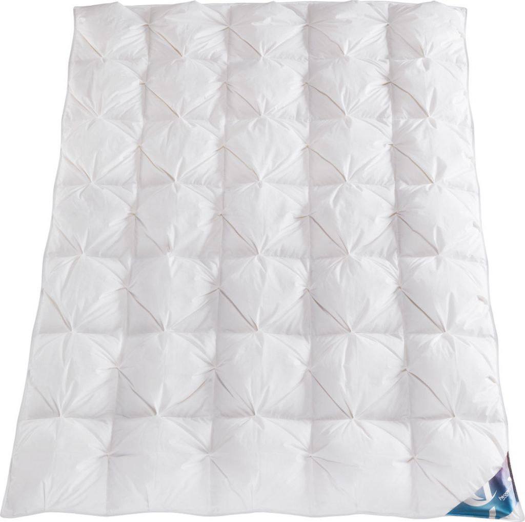 Häussling Hjemme hygge home Plissee Kassettenbett medium Daunen/Federn 135x200 cm