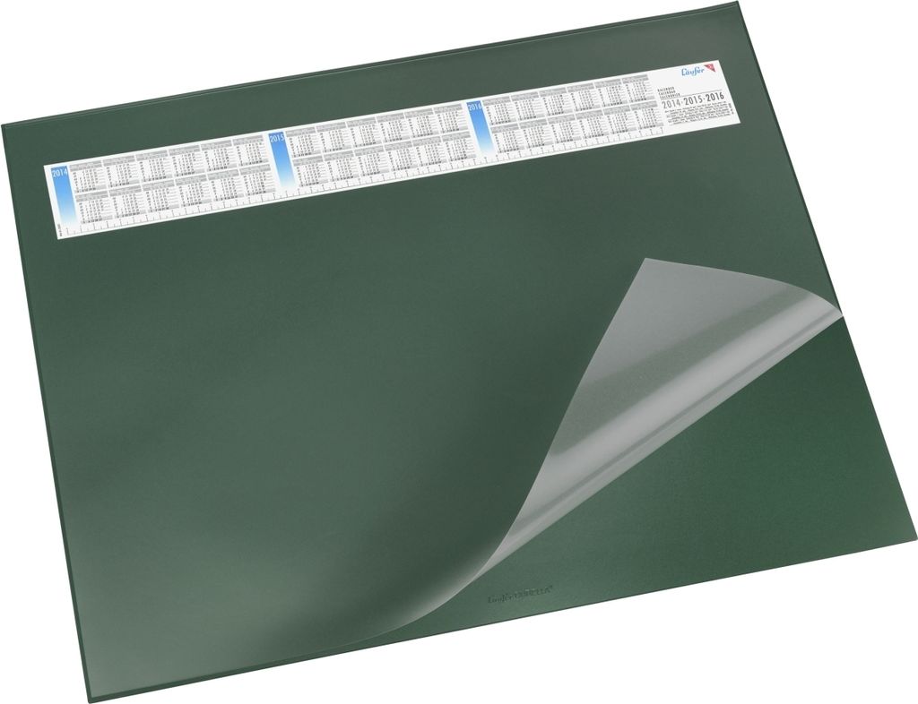 Schreibunterlage Durella DS 40x53 cm grün Packung mit 20 Stück