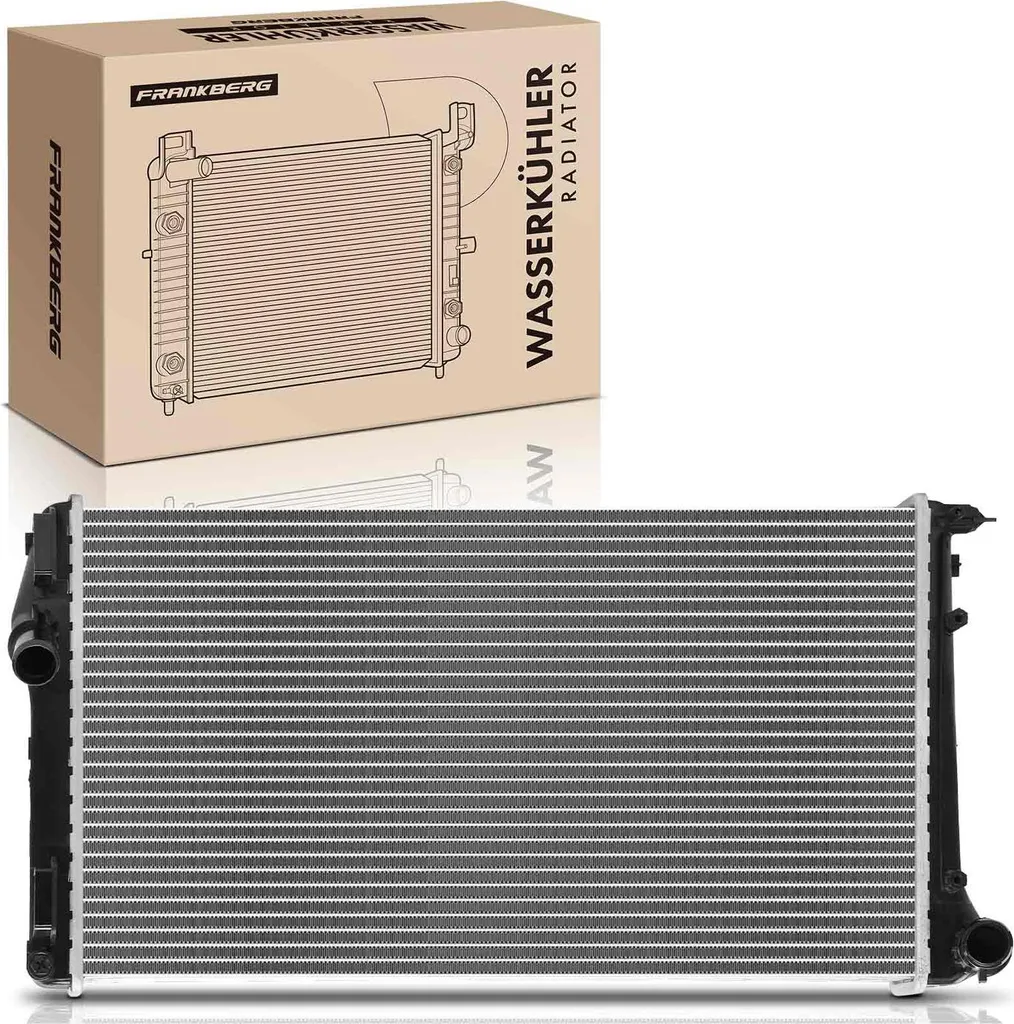Radiateur d'eau de rechange pour Fiat Idea 1.2L et Lancia Musa 1.6L