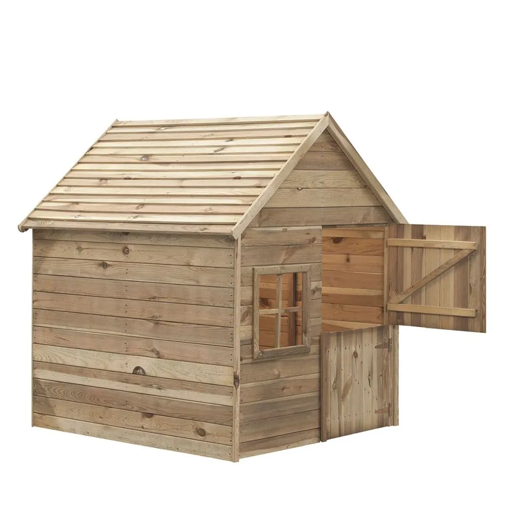 Aire de jeu de jardin Louise Deluxe pour stimuler l'imaginaire enfant