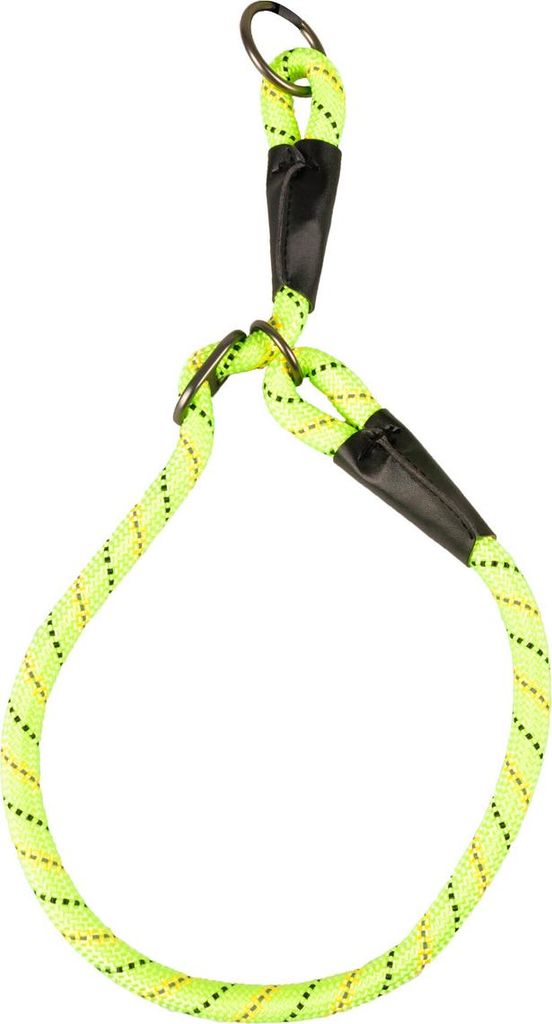 Flamingo Zug-Stopp-Halsband Rimo gelb, Maße: 55 cm / 12 mm