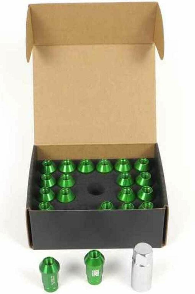 Set Tuercas OMP ELE20026 40 mm M12 x 1.25 20 Stück Grün (Überholt A+)