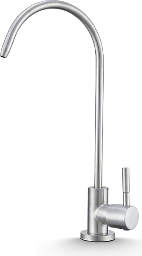 Wasserhahn Ari für Wasserfilter, Edelstahl SUS304, 360° Produktbild 