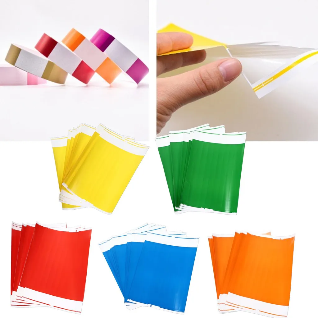 Bracelets Événementiels en Papier PP Indéchirable et Imperméable - 12