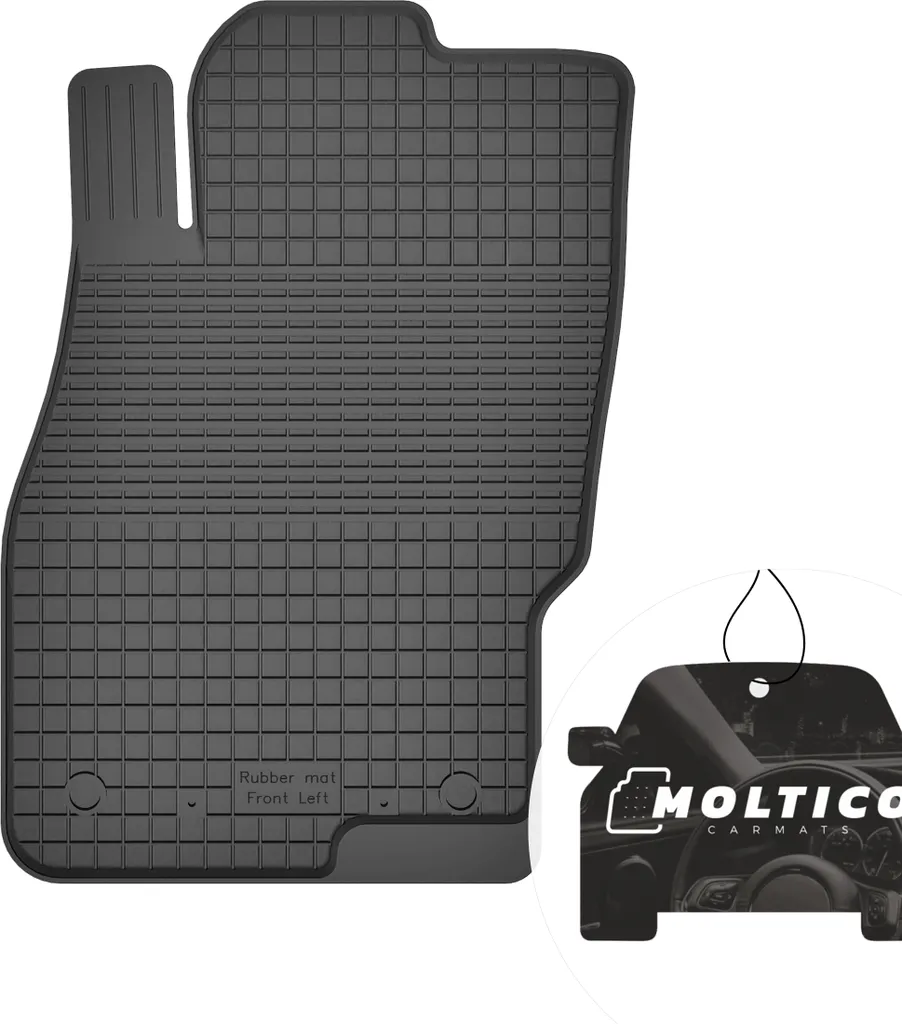 Tappetino in Gomma Personalizzato Opel Corsa E | Anti-Fango e Neve
