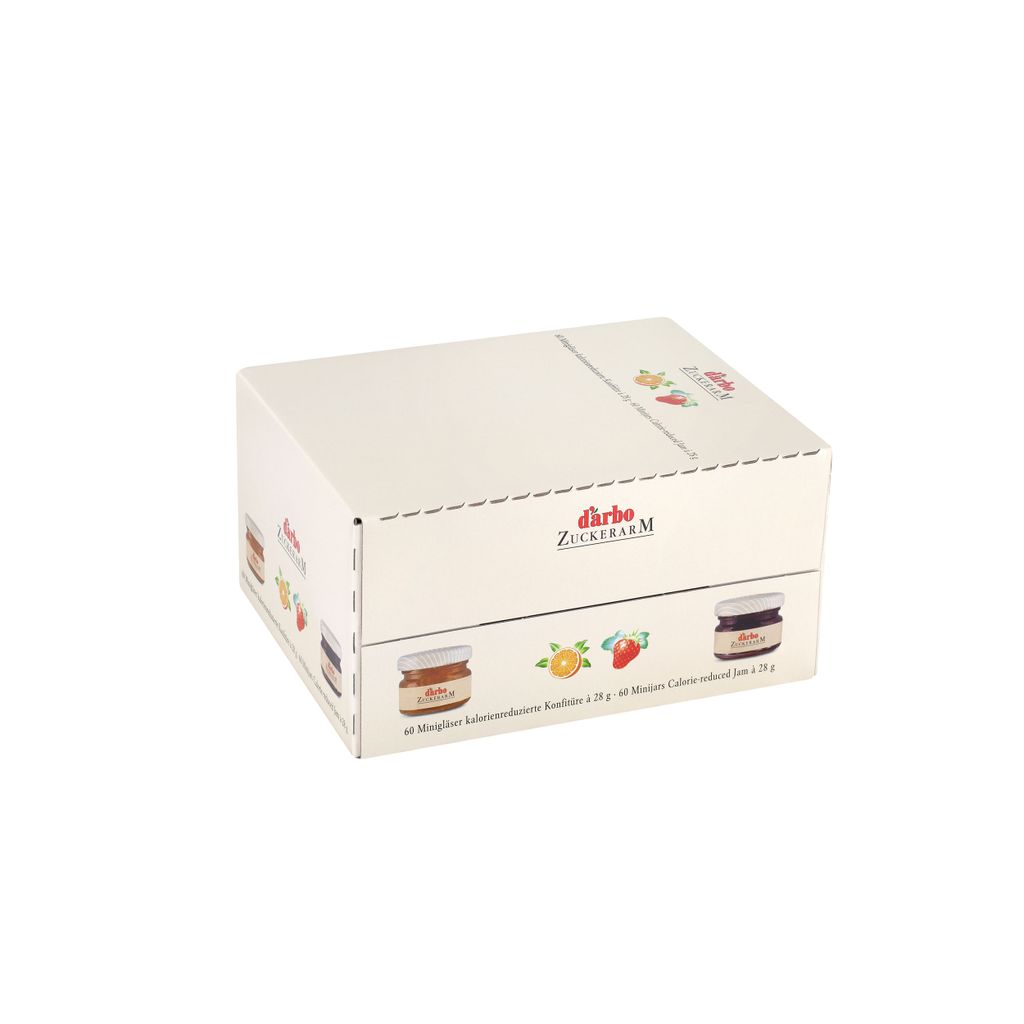 d’arbo 70000038 d’arbo Naturrein Erdbeer Konfitüre, 60 St. Obrázek produktu 