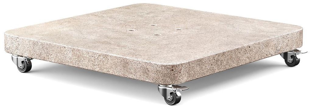 Sonnenschirmständer Venezia | Beige Granit | 90 oder 120 kg Produktbild 
