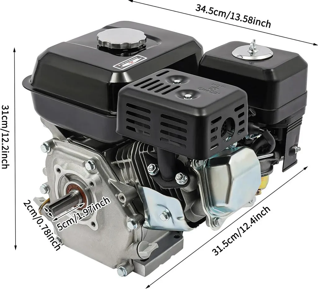 Moteur OHV 212 cm avec Arbre 20mm et Carburateur Flotteur - 7,5 ch Moteur OHV 212 cm avec Arbre 20mm et Carburateur Flotteur - 7,5 ch
