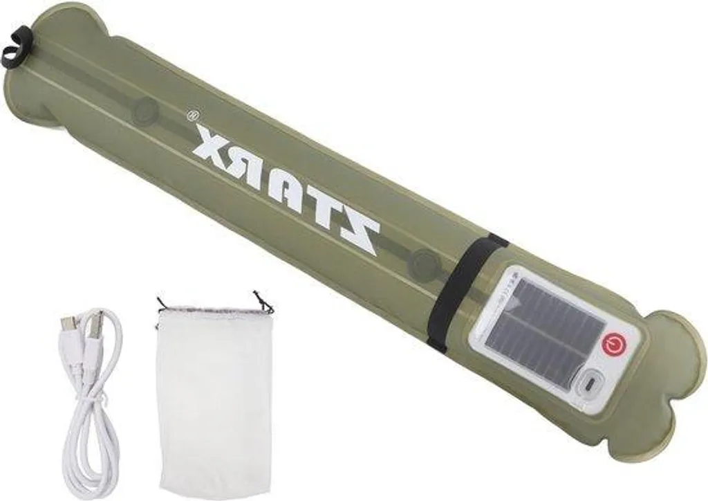 Barre lumineuse solaire gonflable 4000 mAh portable pour plein air