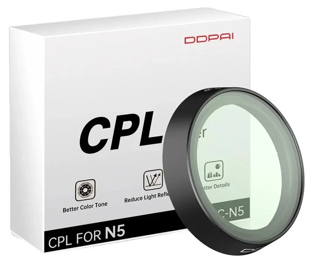 Filtre CPL pour caméra N5 Z90, réduction reflets et netteté optimale