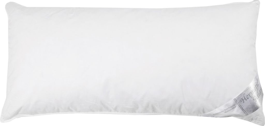 Kopfkissen - Makobezug - Daunen - Federn - 40 x 80 cm