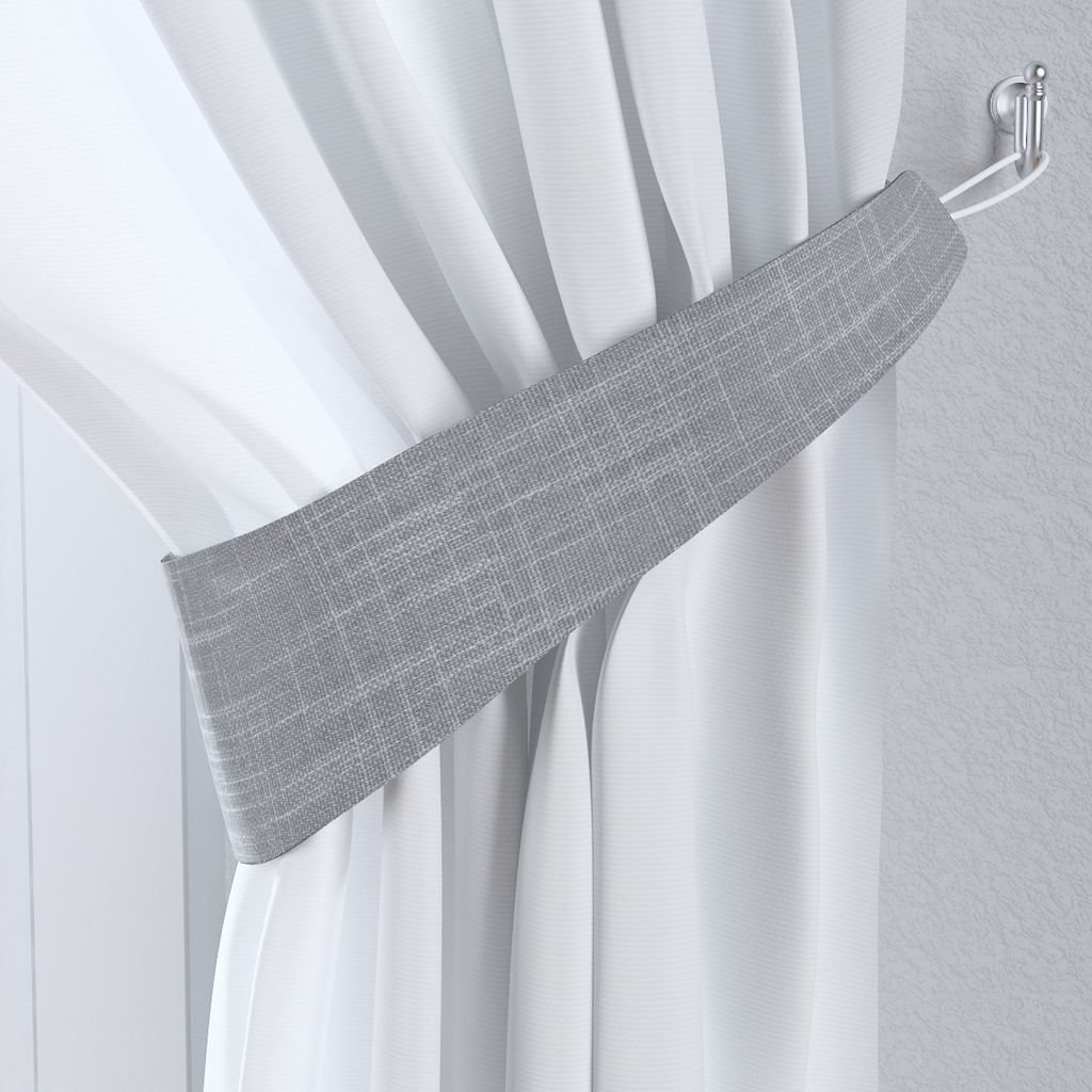 Dekoria Raffhalter Victoria, grau, 12 x 70 cm