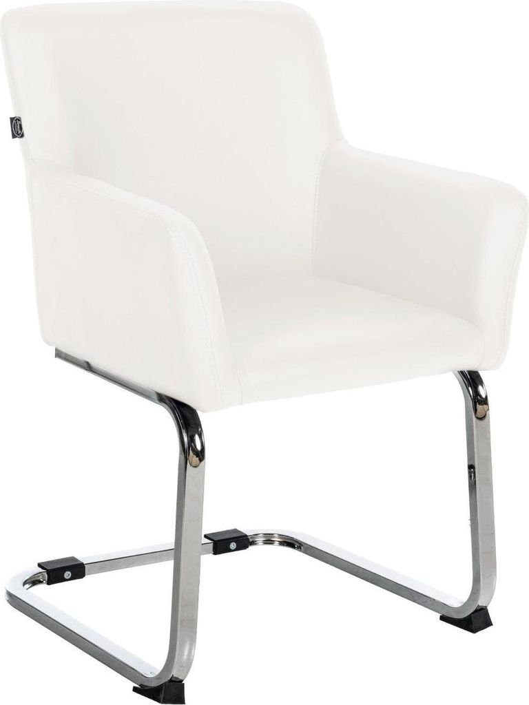 Esszimmerstuhl – Freischwinger – Hochwertiges Kunstleder, moderne Optik und Komfort