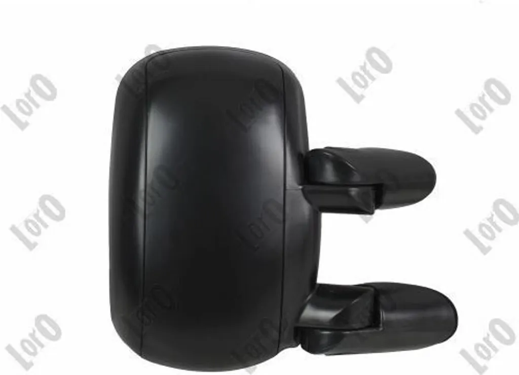 Rétroviseur droit noir pour Doblo - Miroir convexe et coque robuste