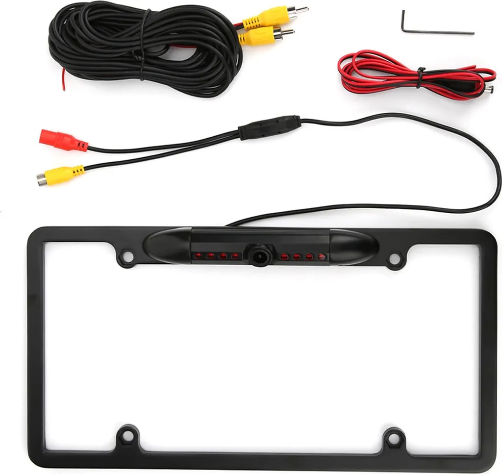 Caméra de recul grand angle 170° pour plaque US vision de nuit infrarouge