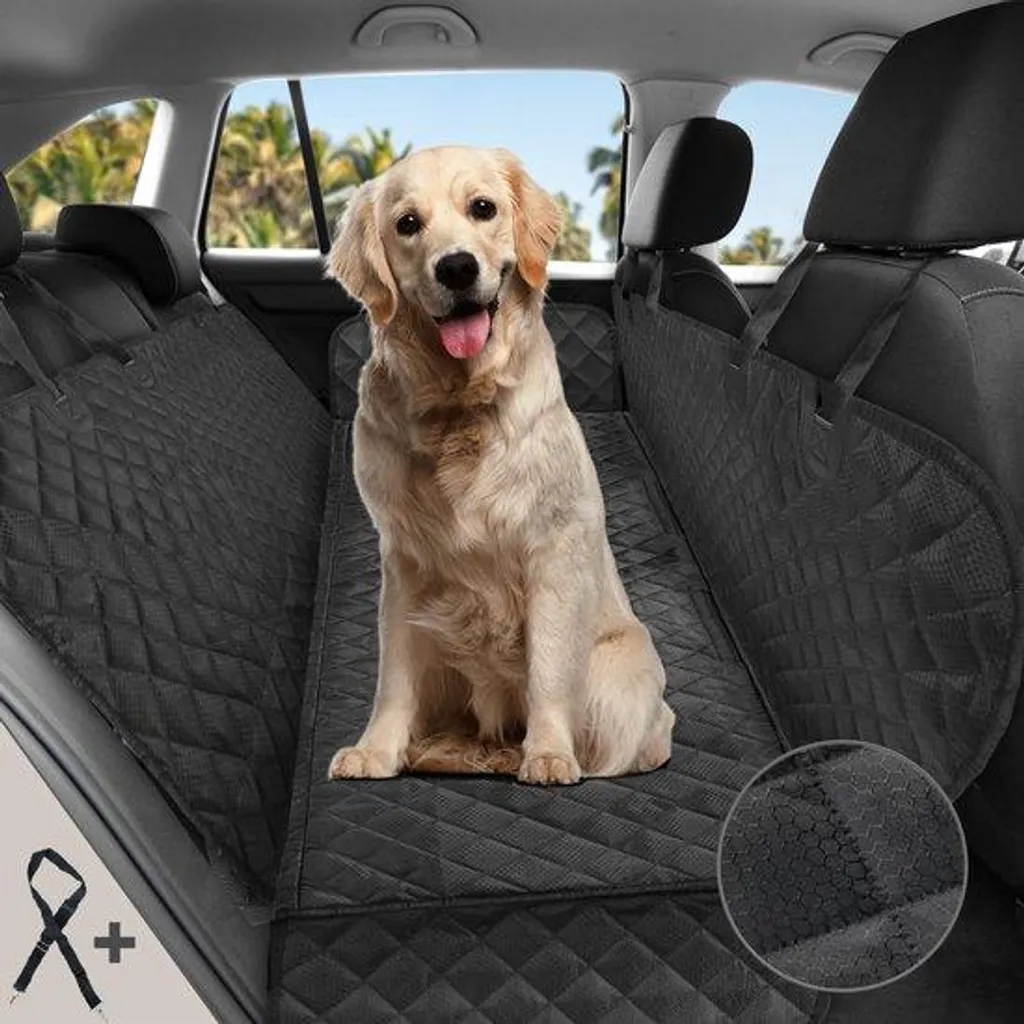 Accessoire voiture chien pour voyager sans poils ni taches sur siège