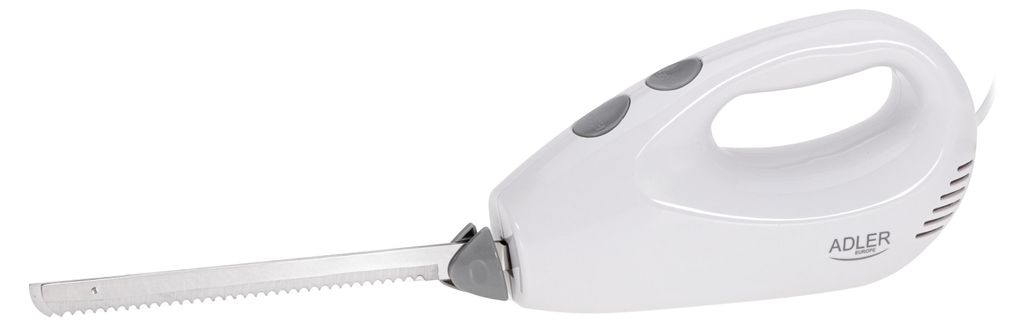 Set di 2 coltelli elettrici ADLER, acciaio inox, 27,5 cm, Immagine del prodotto 