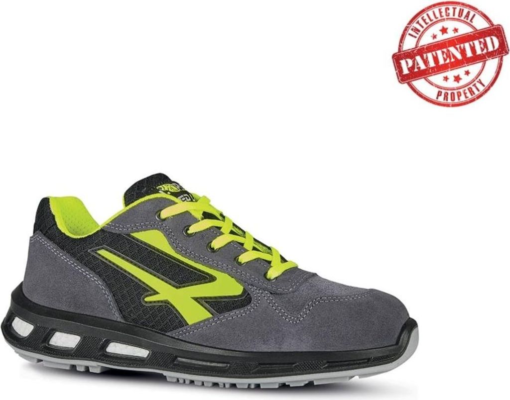 U-POWER Sicherheitshalbschuh YELLOW ESD S1P SRC Größe 39