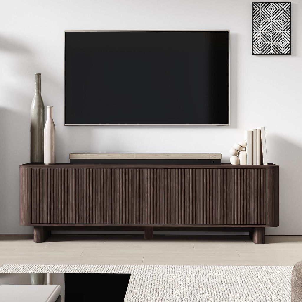 TV-Schrank Misterio Premium 180 cm geriffelte Front Produktbild 