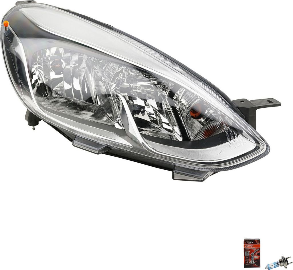 Johns, Scheinwerfer + Osram Night Breaker Laser passend für Ford Fiesta 17 05/17- Rechts 2118578 H1BB13W029AD