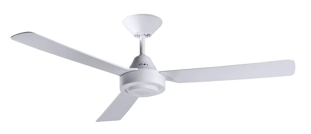Brasseur d'air de plafond blanc 122 cm Bayside Calypso pour grand salon