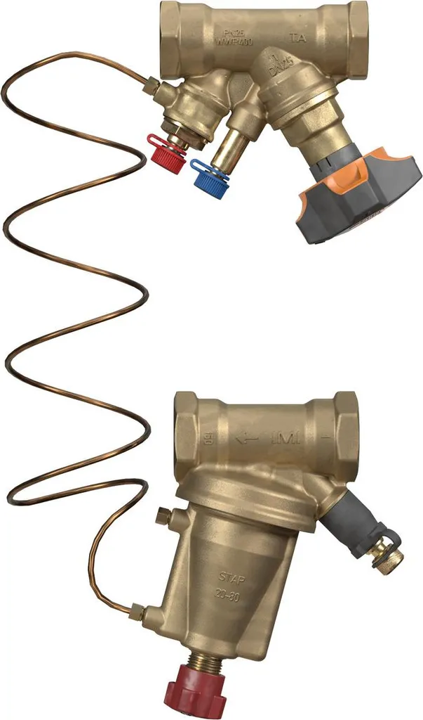 Kit Régulateur de Pression Différentielle et Vanne d'Équilibrage 10-60kPa