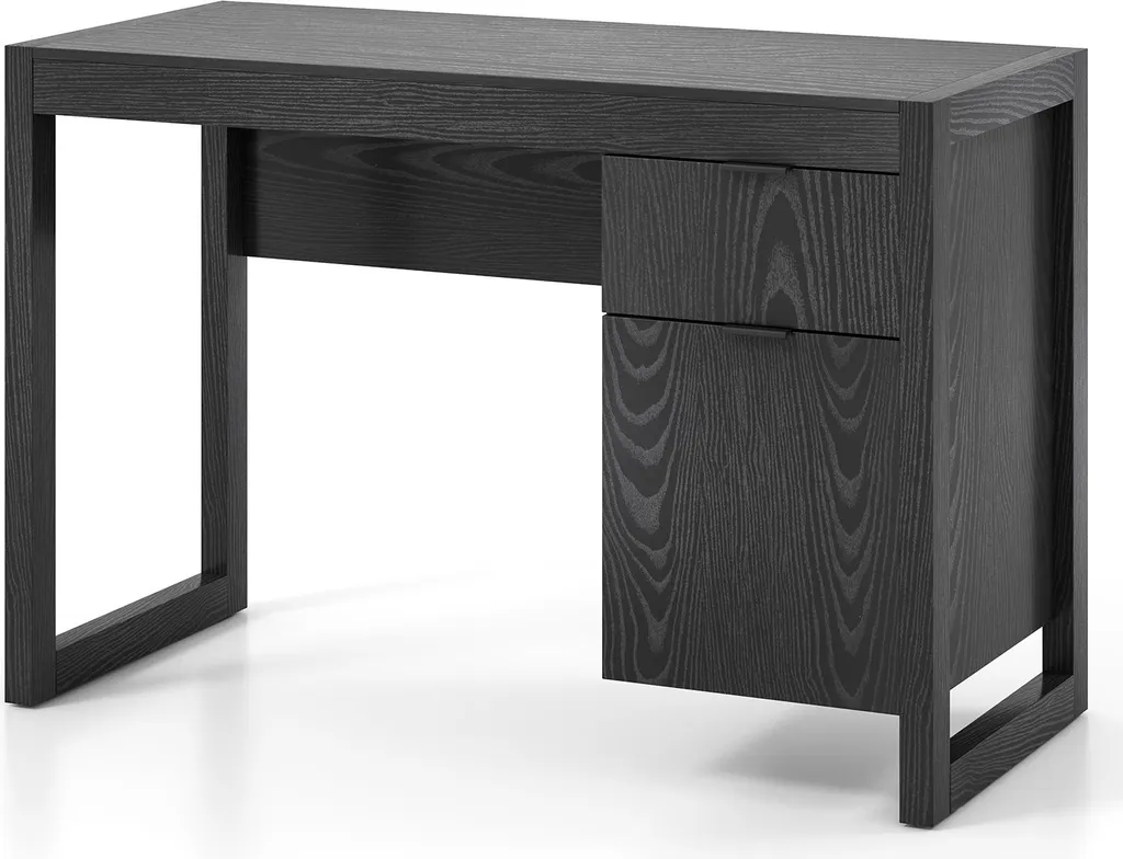 Table de travail pour télétravail avec rangements et bureau spacieux