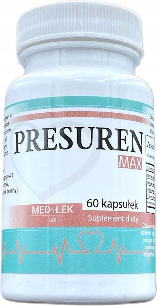 Presuren Max Nahrungsergänzungsmittel 60 Kapseln