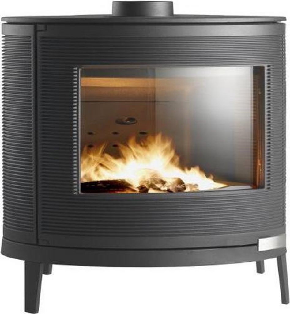 Invicta P647844, Freistehende Feuerstelle, Geschlossen, Brennholz, Anthrazit, Drinnen, Horizontal