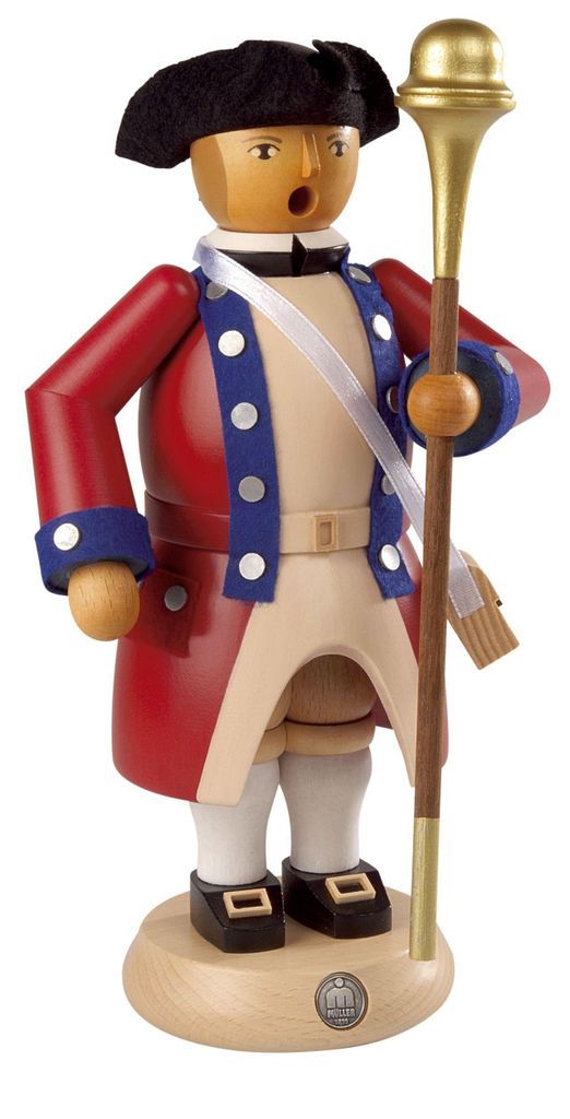 Tambourmajor - Virginia State Garrison Regiment (24cm) Räuchermann von Müller Kleinkunst