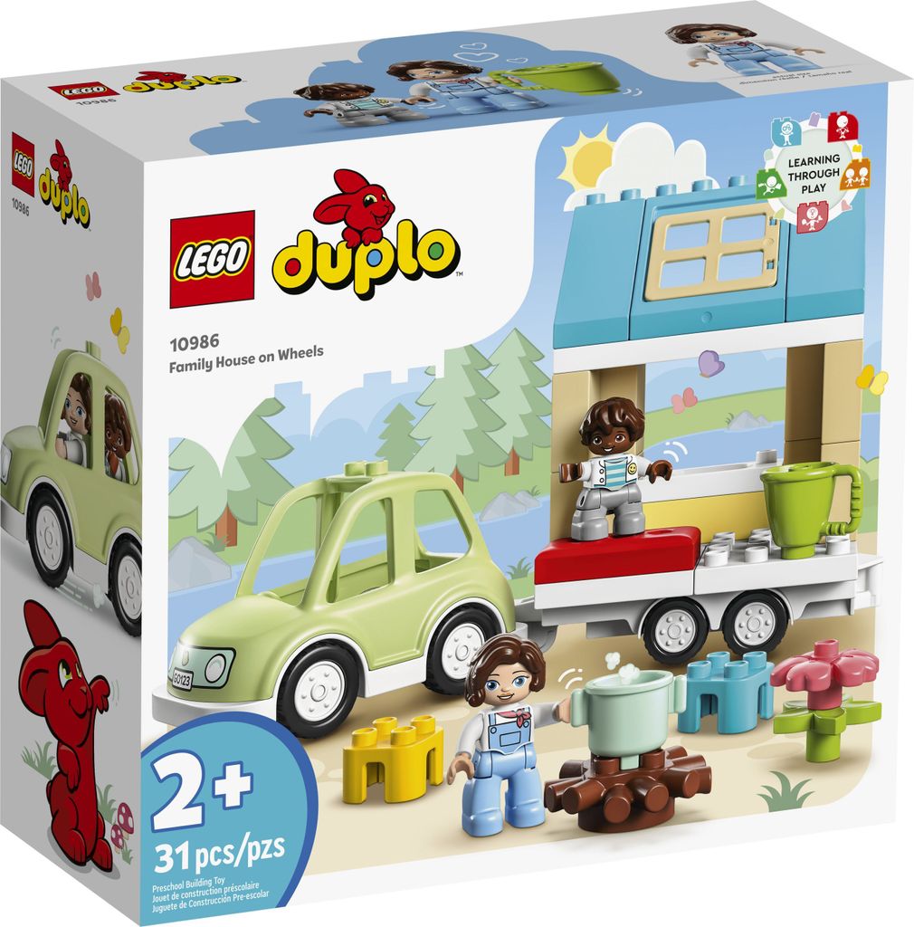 LEGO® DUPLO® 10986 Maison familiale mobile Image du produit 