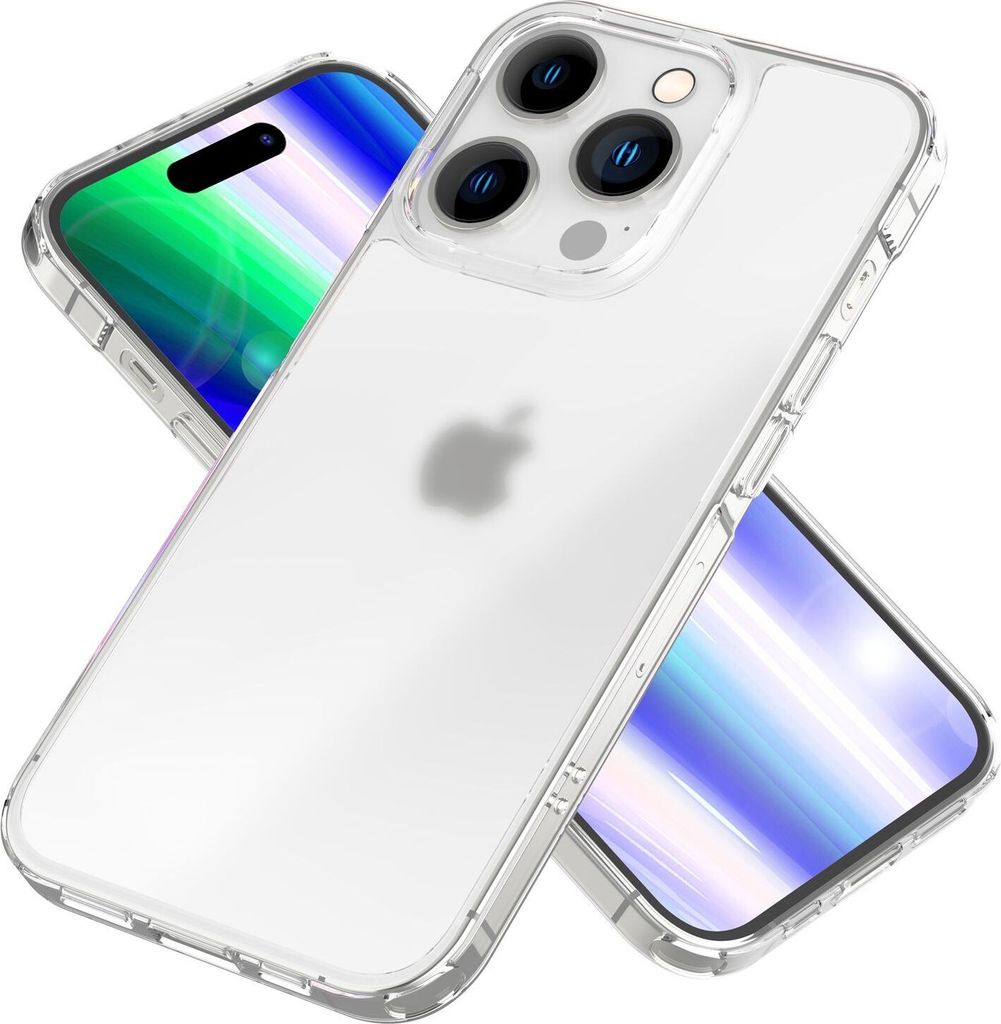 Hülle für iPhone 14 Pro - Matt Durchscheinend Anti-Fingerprint Kratzfest Cover