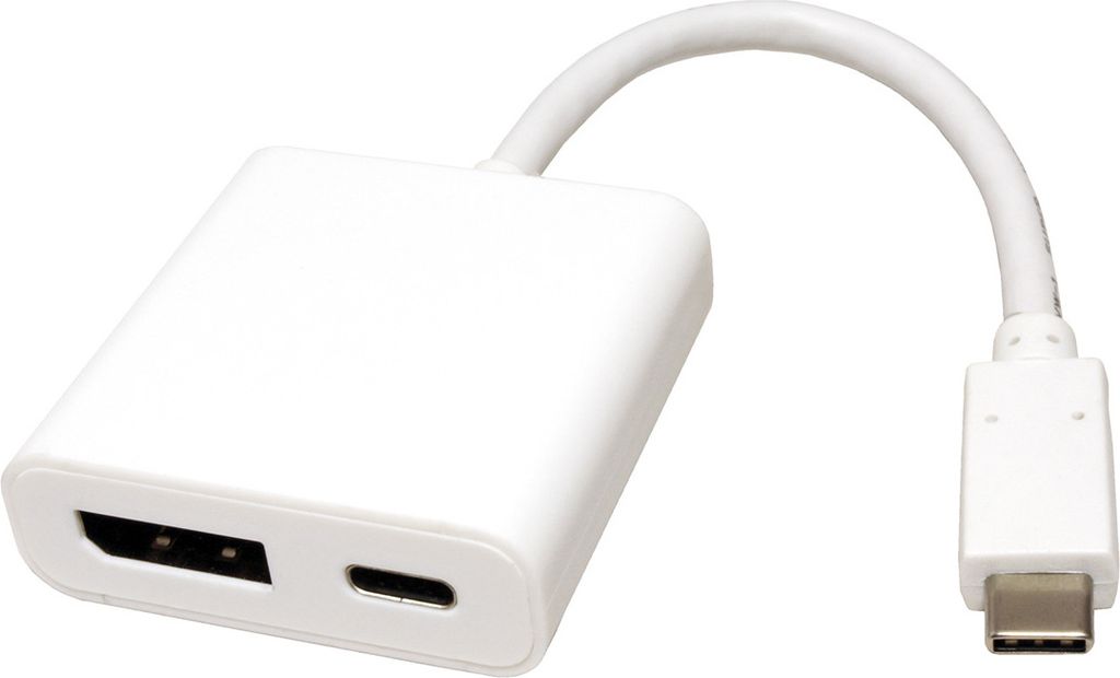 ROLINE Display Adapter USB Typ C - DisplayPort v1.2 + PD