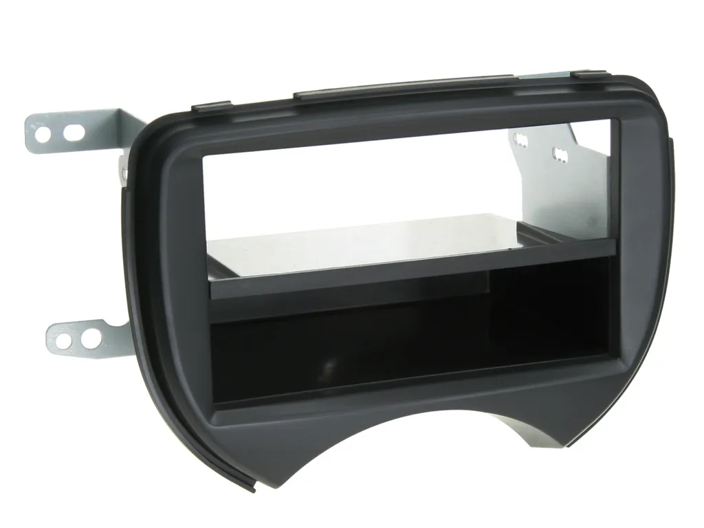 Fixation Façade 2-DIN Micra 2011-2013 : Solution Autoradio avec Poche