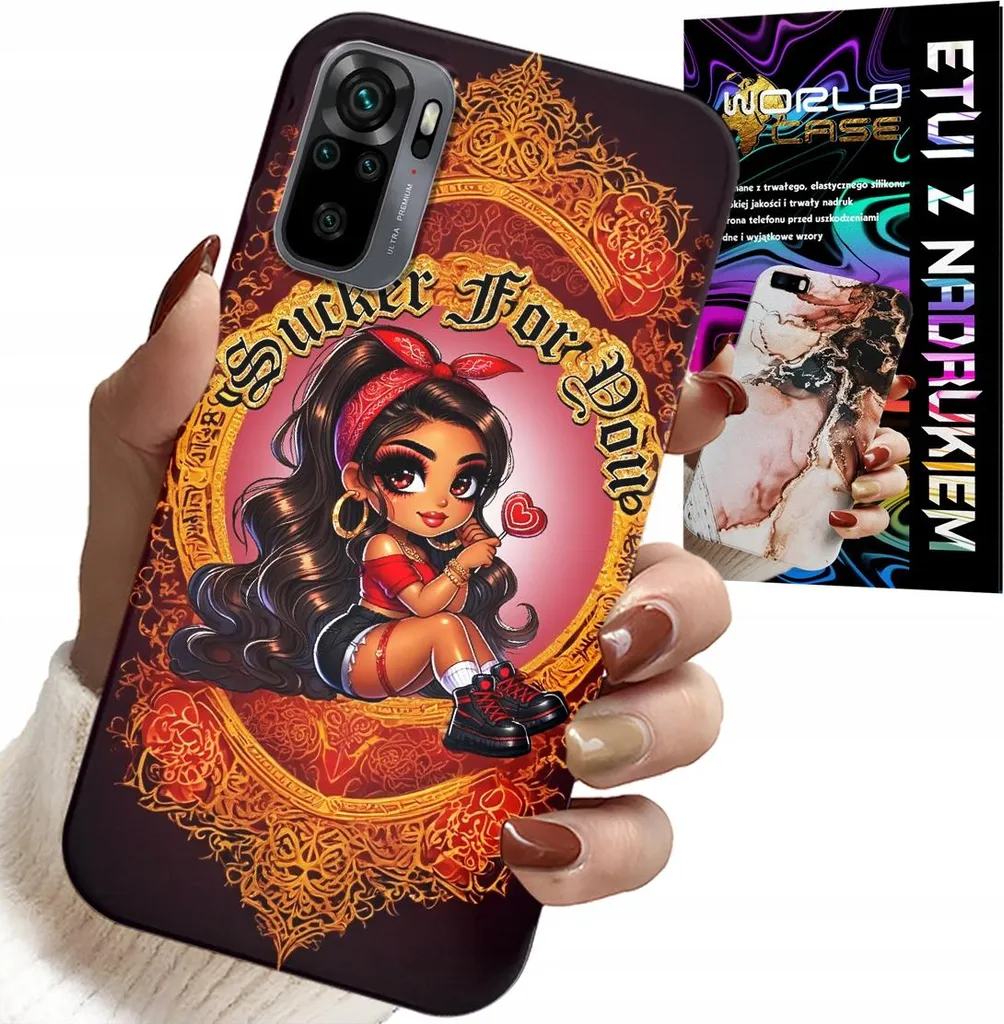 Pouzdro Pro Xiaomi Note 10 / 10S - Sucker For You Fashion Doll Case + Sklo